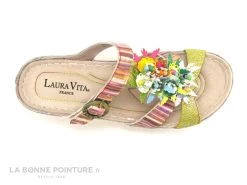 Laura Vita BRCUELO 242 Jaune Multicolore - Mule Femme -Les chaussures ne mentent jamais. cd24607c73b9e66c561f35ea11d5d5ef img 0114.jpg 145065