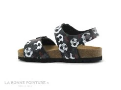 Autenti 713191 Noir Gris Blanc - Ballons Football - Sandale GARCON -Les chaussures ne mentent jamais. cd24607c73b9e66c561f35ea11d5d5ef img 0127.jpg 160163