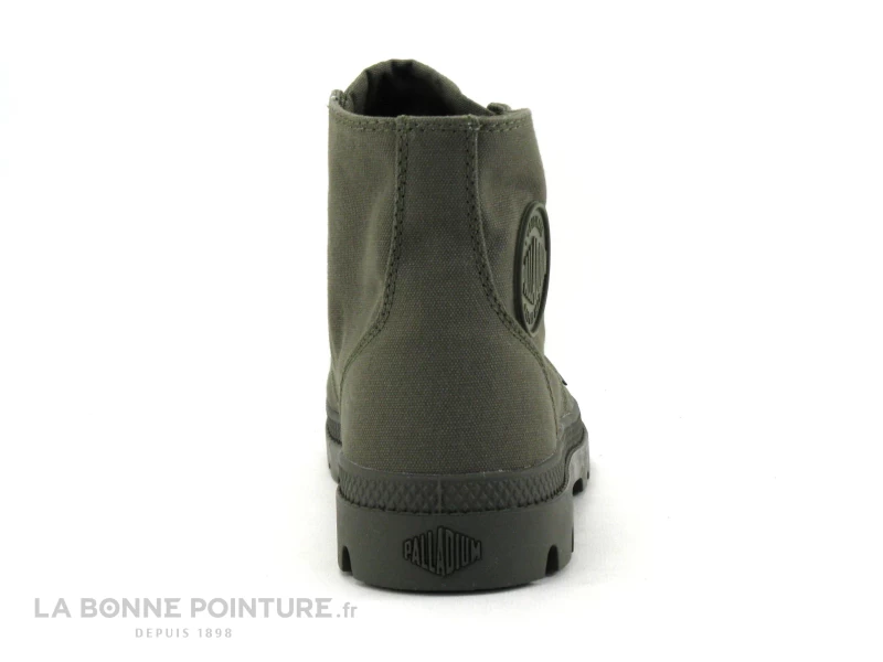 Palladium MONO CHROME Olive Night - Chaussure Montante Kaki 6 Palladium MONO CHROME Olive Night - Chaussure Montante Kaki – Image 4