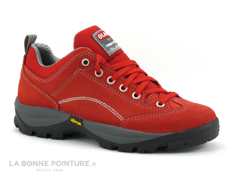 Olang MONTANA Tex 815 Rosso - Chaussure Randonnee Femme 3 Olang MONTANA Tex 815 Rosso - Chaussure Randonnee Femme