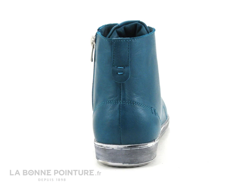 Andrea Conti 0341500-391 Topas - Basket Montante Femme Cuir Bleu 6 Andrea Conti 0341500-391 Topas - Basket Montante Femme Cuir Bleu – Image 4
