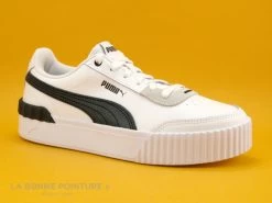 Puma Carina Lift 373031 - Blanc Noir - Sneakers Mode Femme