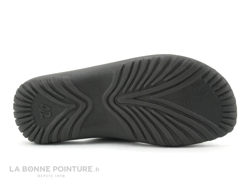 Inblu FNA54F01 Anthracite - Mule Homme 6 Inblu FNA54F01 Anthracite - Mule Homme – Image 4