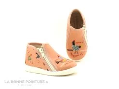 Bellamy TAFOI Cocotte Abricot - 28737002 - Chausson Premiers Pas Fille