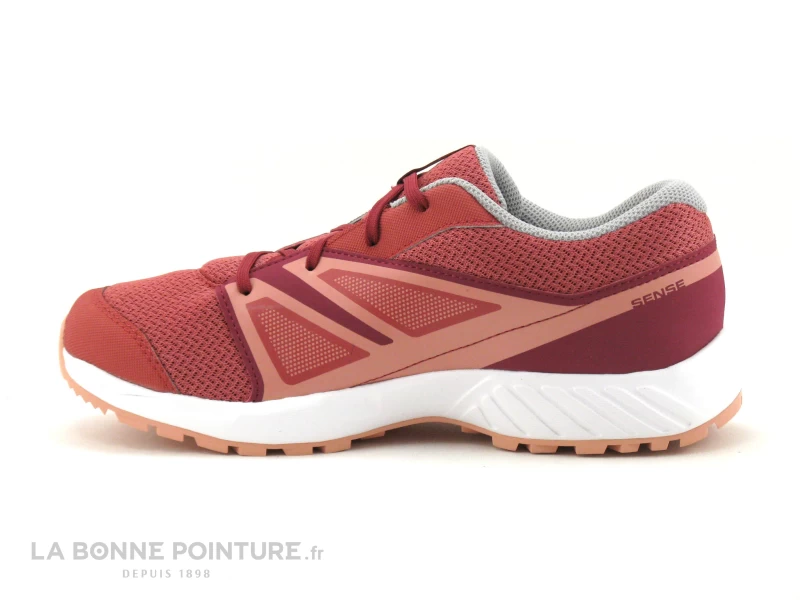Salomon SENSE Garnet Rose Beet Corail - Basket Sport Rando Fille 5 Salomon SENSE Garnet Rose Beet Corail - Basket Sport Rando Fille – Image 3