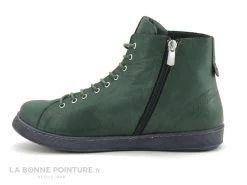 Andrea Conti Tanne 0344900-147 - Basket Montante Femme Cuir Vert -Les chaussures ne mentent jamais. cd24607c73b9e66c561f35ea11d5d5ef img 0612.jpg 172276