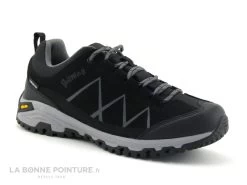 Brutting 211151 KANSAS - Noir - Gris - Chaussure De Marche Homme