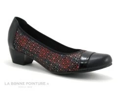 Inéa RIO Noir Multi Rouge - Escarpin Souple Petit Talon -Les chaussures ne mentent jamais. cd24607c73b9e66c561f35ea11d5d5ef img 0791.jpg 172504