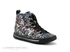 Bellamy GANIAN Argent Multicolore - Boots Fille