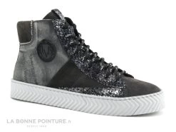 La Vie Est Belle FUSAIN - Gris Souris - Basket Montante Femme