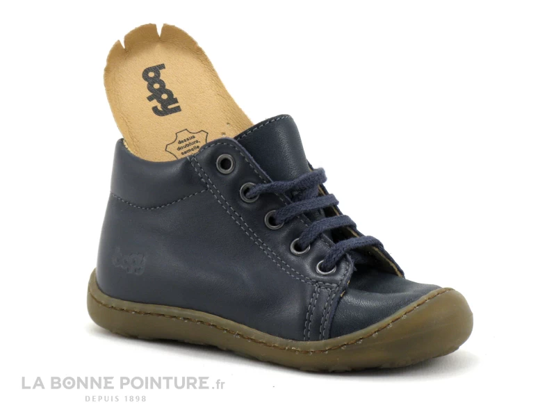 Bopy JOHN Marine - Chaussure Montante BEBE Bleu Marine 7 Bopy JOHN Marine - Chaussure Montante BEBE Bleu Marine â Image 5