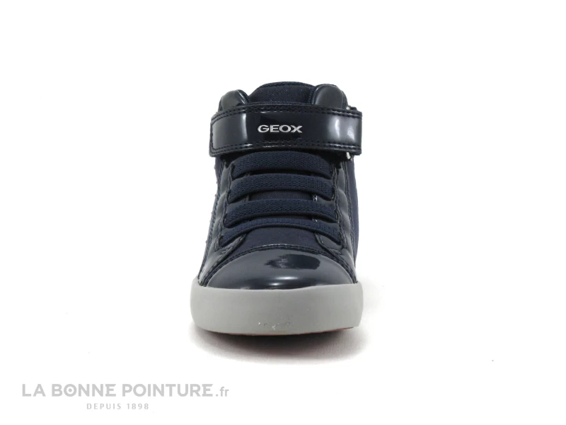 Geox GISLI B161MA - Bleu Marine Verni - Basket Montante Fille 4 Geox GISLI B161MA - Bleu Marine Verni - Basket Montante Fille – Image 2