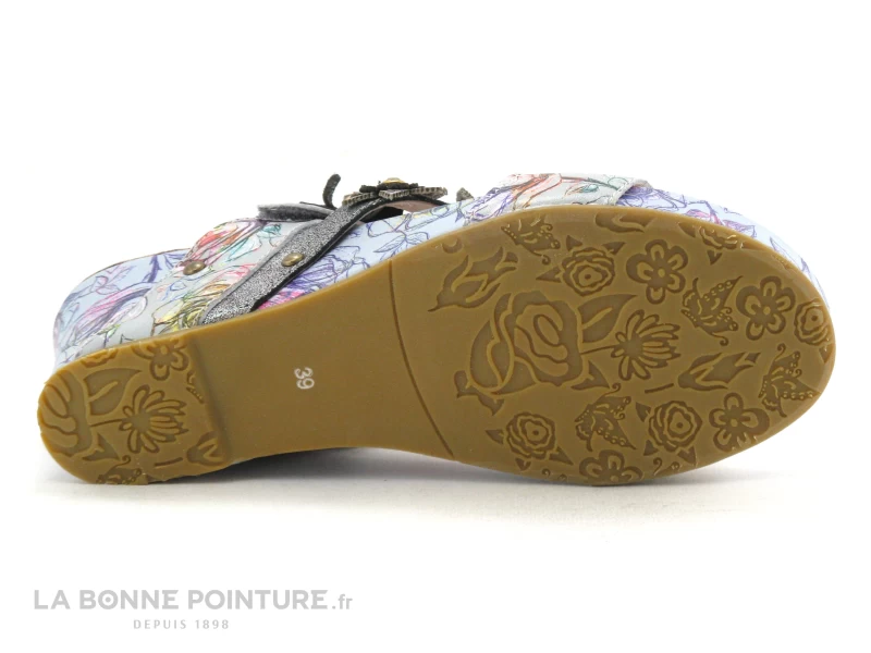 Laura Vita FACDIAO 26 Gris - Mule Talon Compense 9 Laura Vita FACDIAO 26 Gris - Mule Talon Compense – Image 7