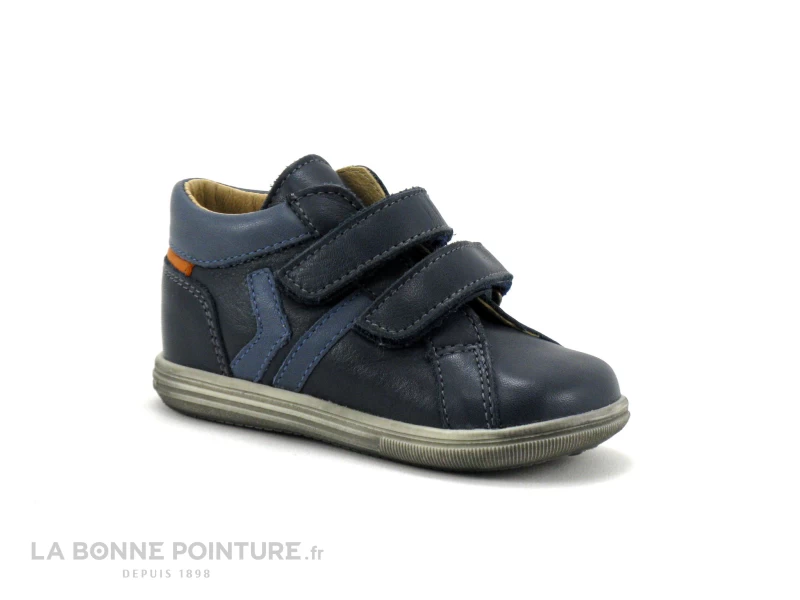 Bopy ZAVOVEL Marine - Basket Montante 2 Scratches - BEBE 3 Bopy ZAVOVEL Marine - Basket Montante 2 Scratches - BEBE