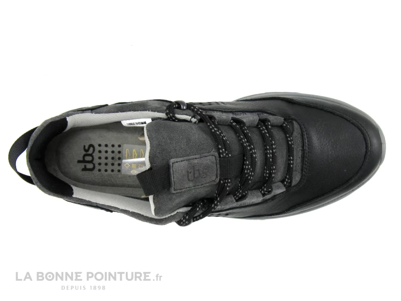 TBS LINDOLE M8004 - Noir - Sauvage Leather - Sneakers Homme 8 TBS LINDOLE M8004 - Noir - Sauvage Leather - Sneakers Homme – Image 6