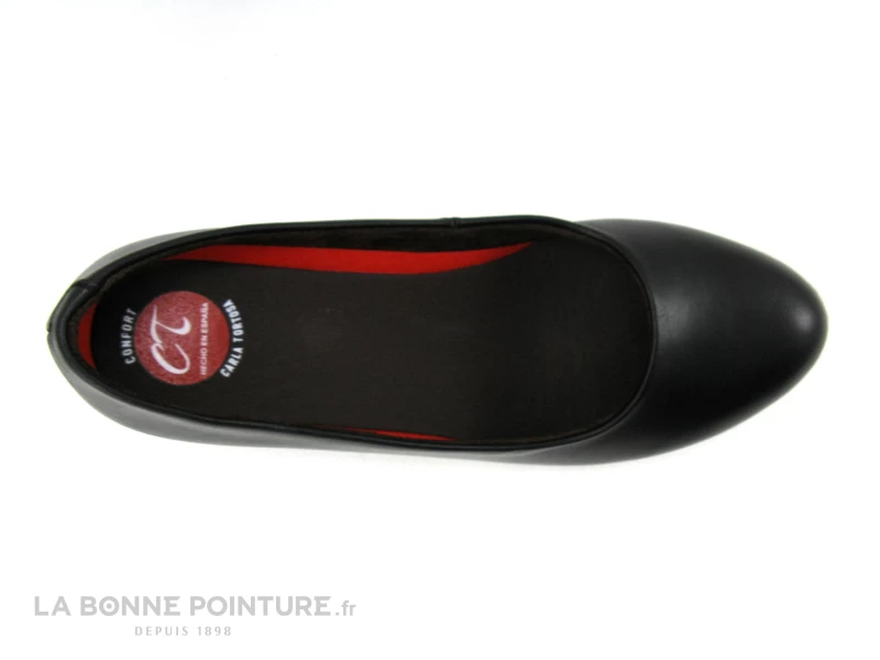 Carla Tortosa 75275 Noir - Escarpin Souple - Talon Moyen 8 Carla Tortosa 75275 Noir - Escarpin Souple - Talon Moyen – Image 6
