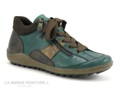 Remonte 1481-12 Bleu Et Marron - Chaussure Montante Femme