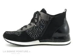Remonte R2543-42 - Noir - Gris Metal - Pois - Chaussure Montante Femme 11 Remonte R2543-42 - Noir - Gris Metal - Pois - Chaussure Montante Femme -Les chaussures ne mentent jamais. cd24607c73b9e66c561f35ea11d5d5ef img 1472.jpg 173422