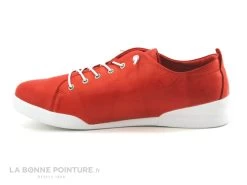 Andrea Conti 0345724 Salsa - Chaussure Basse Cuir Rouge -Les chaussures ne mentent jamais. cd24607c73b9e66c561f35ea11d5d5ef img 1486.jpg 146621