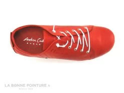 Andrea Conti 0345724 Salsa - Chaussure Basse Cuir Rouge -Les chaussures ne mentent jamais. cd24607c73b9e66c561f35ea11d5d5ef img 1489.jpg 146623