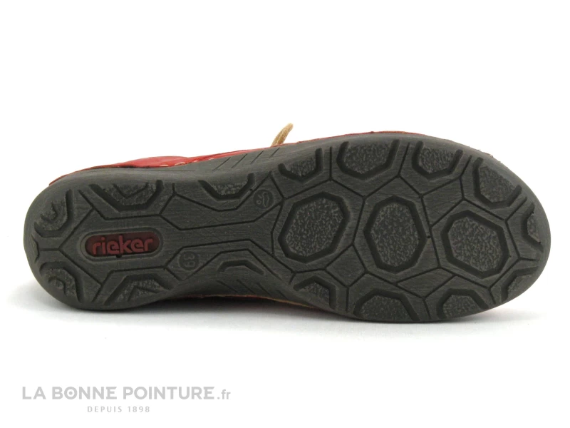 Rieker 52522-33 Flamme Guana - Chaussure Montante Rouge - Femme 9 Rieker 52522-33 Flamme Guana - Chaussure Montante Rouge - Femme – Image 7