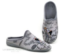 Maison Espadrille 6790 - Mule VELO - Pantoufle Homme