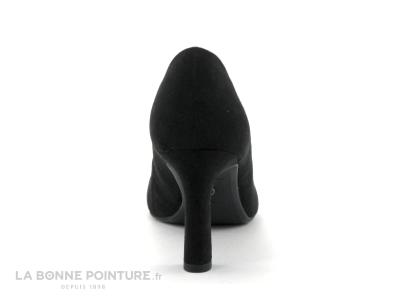 Tamaris 1-22405-27 Black - Escarpin Velours Noir - Talon Haut 6 Tamaris 1-22405-27 Black - Escarpin Velours Noir - Talon Haut – Image 4