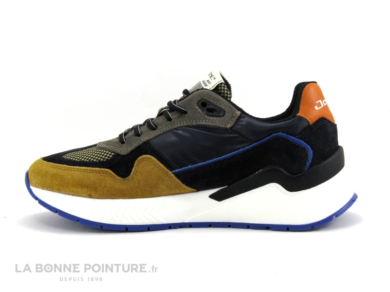 Jooze J5550B X53 Marine Camel Gris Orange - Sneakers Homme 5 Jooze J5550B X53 Marine Camel Gris Orange - Sneakers Homme â Image 3