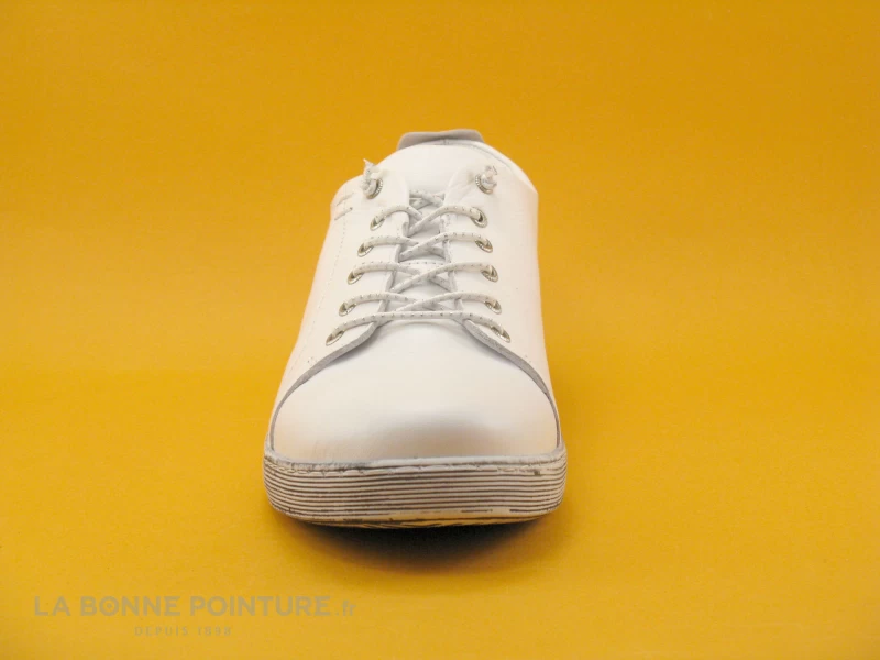 Andrea Conti 0347891 - Basket Femme En Cuir Blanc 4 Andrea Conti 0347891 - Basket Femme En Cuir Blanc – Image 2