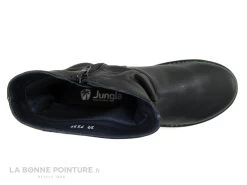 Jungla 7559 Noir - Tige Plissee - Bottine Femme Cuir Noir -Les chaussures ne mentent jamais. cd24607c73b9e66c561f35ea11d5d5ef img 2051.jpg 174099