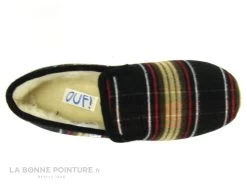 Ouf CIDEO Noir Beige Rouge - Rayures - Chausson Homme Interieur Laine -Les chaussures ne mentent jamais. cd24607c73b9e66c561f35ea11d5d5ef img 2343.jpg 174546