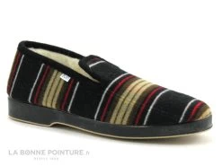 Ouf CIDEO Noir Beige Rouge - Rayures - Chausson Homme Interieur Laine -Les chaussures ne mentent jamais. cd24607c73b9e66c561f35ea11d5d5ef img 2344.jpg 174550