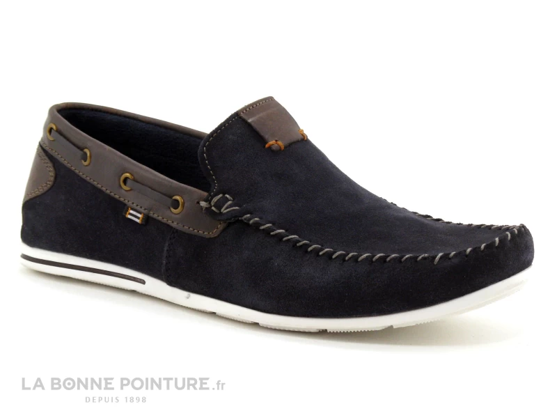 Point D'Orgues FABIO 2A Bleu Marine - Marron - Mocassin 3 Point D'Orgues FABIO 2A Bleu Marine - Marron - Mocassin