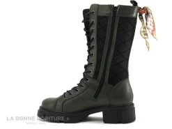 GoodStep 3625-D07 Kaki - Noir Matelasse - Bottine Lacet Femme -Les chaussures ne mentent jamais. cd24607c73b9e66c561f35ea11d5d5ef img 2403.jpg 174459