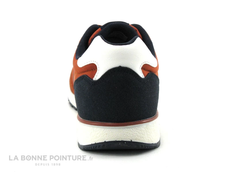 Roadsign BOMIN Orange - Bleu Marine - Basket Ville Homme 6 Roadsign BOMIN Orange - Bleu Marine - Basket Ville Homme – Image 4