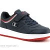 Champion REBOUND Low B PS S3406 Bleu Marine - Sneakers GARCON