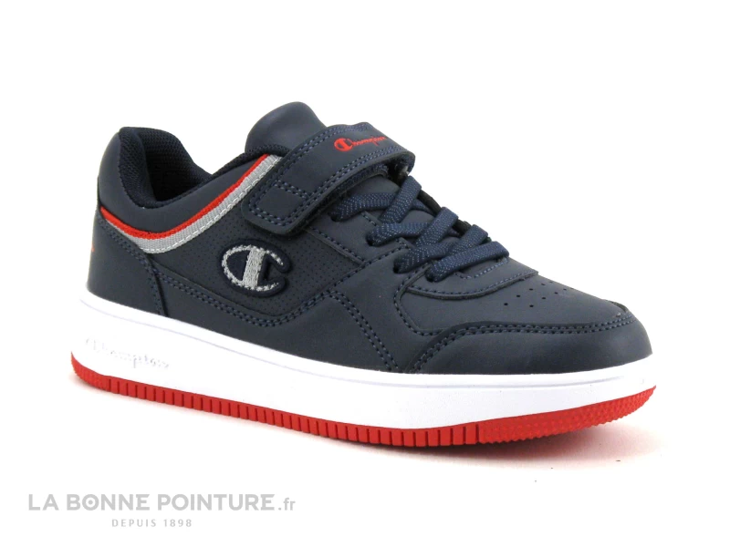 Champion REBOUND Low B PS S3406 Bleu Marine - Sneakers GARCON 3 Champion REBOUND Low B PS S3406 Bleu Marine - Sneakers GARCON