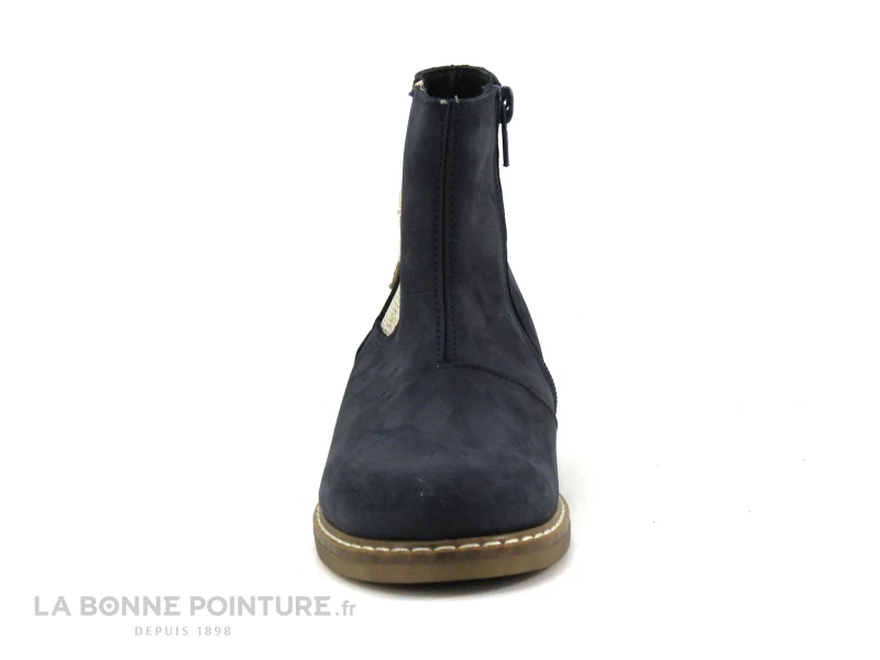 Bopy SAFALOU Marine - Oiseau - Bottine Chelsea Fille 4 Bopy SAFALOU Marine - Oiseau - Bottine Chelsea Fille – Image 2