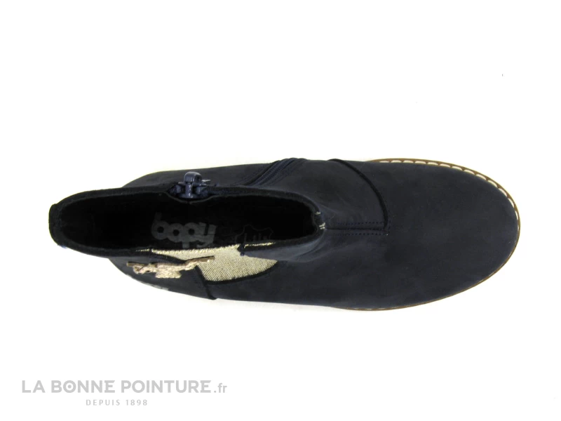 Bopy SAFALOU Marine - Oiseau - Bottine Chelsea Fille 8 Bopy SAFALOU Marine - Oiseau - Bottine Chelsea Fille – Image 6