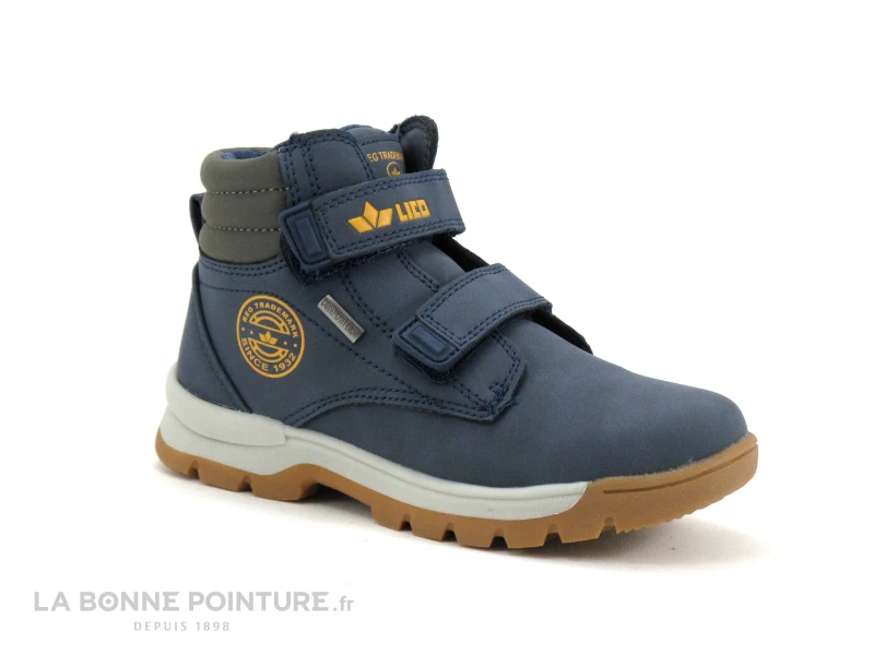 Lico MARIUS 530984 - Marine Gris Orange - Bottillon GARCON 3 Lico MARIUS 530984 - Marine Gris Orange - Bottillon GARCON