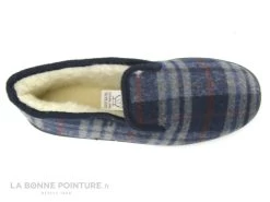 Lollans 00120167 - Ecossais Bleu Marine - Charentaise Homme -Les chaussures ne mentent jamais. cd24607c73b9e66c561f35ea11d5d5ef img 2896.jpg 150582