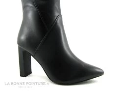 Tamaris 1-25349-29 Black - Bottine Talon Haut En Cuir Noir - Bout Pointu -Les chaussures ne mentent jamais. cd24607c73b9e66c561f35ea11d5d5ef img 2974.jpg 175200
