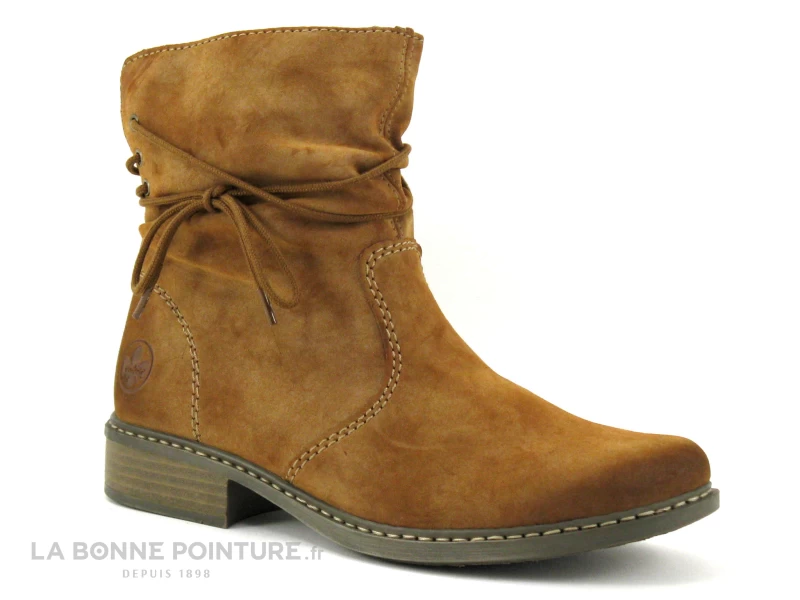 Rieker Z4197-24 - Bottine Marron Avec Lacet 7 Rieker Z4197-24 - Bottine Marron Avec Lacet – Image 5