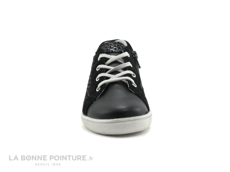 Minibel NABIA Noir Imp Argent - 1M1067 - Sneakers Fille 4 Minibel NABIA Noir Imp Argent - 1M1067 - Sneakers Fille – Image 2