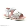 A12C4 VERME-T - Argent Reptile - Nu-pieds Fille