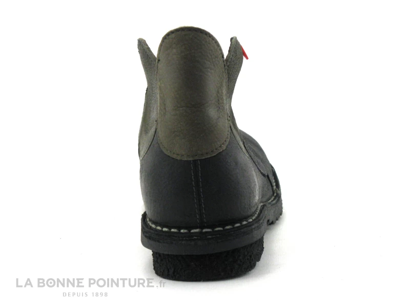 Alce Shoes 7760 - Chaussure Montante Noire - Cercles 6 Alce Shoes 7760 - Chaussure Montante Noire - Cercles – Image 4