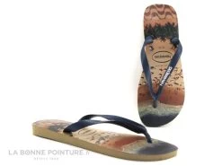 Havaianas HYPE Rose Gold - Tong Homme - Plage Palmiers