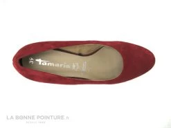 Tamaris 1-22414-25 Ruby - Escarpin Bordeaux Cuir Velours 14 Tamaris 1-22414-25 Ruby - Escarpin Bordeaux Cuir Velours -Les chaussures ne mentent jamais. cd24607c73b9e66c561f35ea11d5d5ef img 3550.jpg 151445
