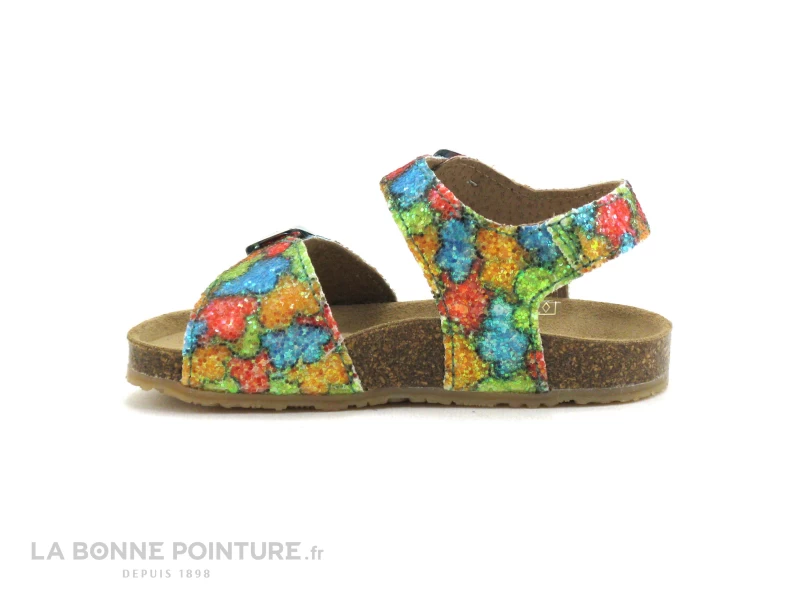 Birikini CHILIO 10273 Glitter Multicolore - Nu-pieds Fille 4 Birikini CHILIO 10273 Glitter Multicolore - Nu-pieds Fille – Image 2