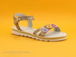 Wipop YMONDIA - Bronze - Cercles Brodes - Nu-pieds Fille